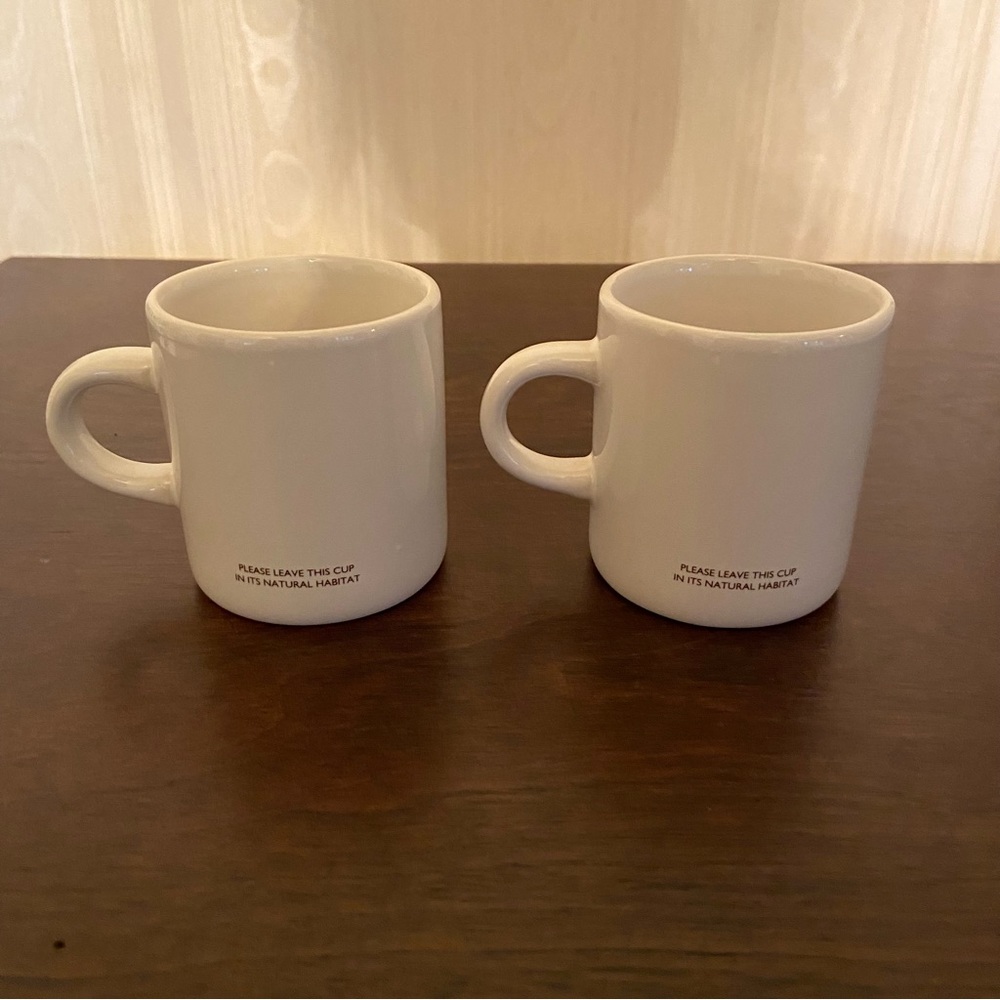 3oz Caribou Espresso Mugs set of 2 - Picture 3 of 9